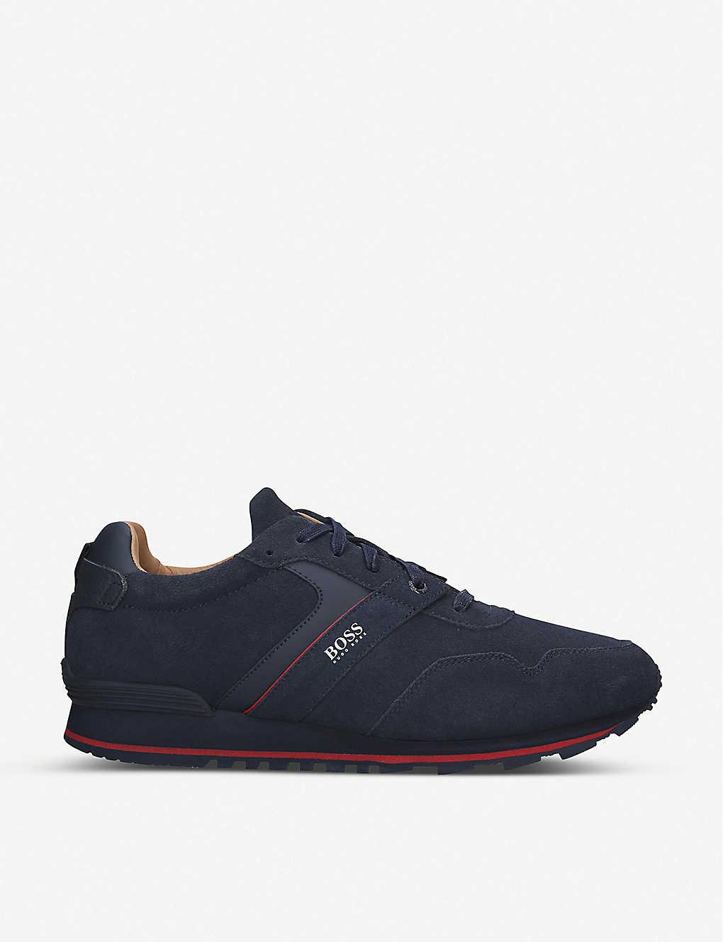 Hugo boss suede trainers Clearance