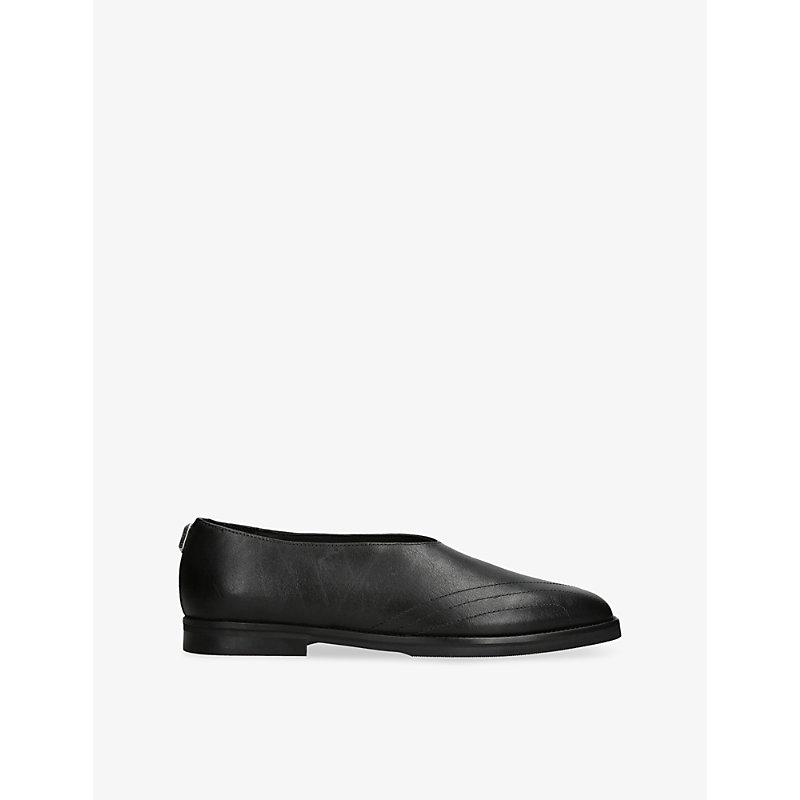 Collegium Aether Slip-On Leather Loafers in Black for Men | Lyst