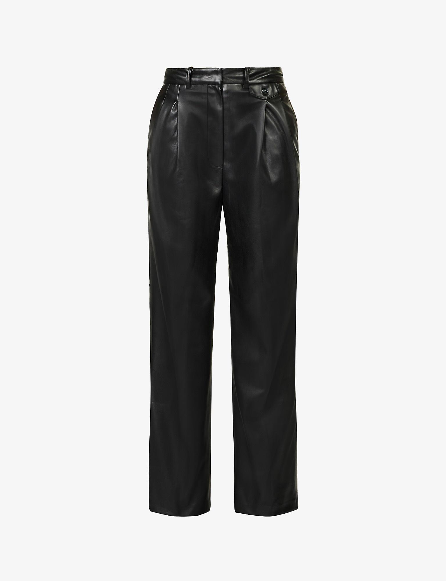 frankie-shop-pernille-high-rise-faux-leather-trousers-in-black-lyst