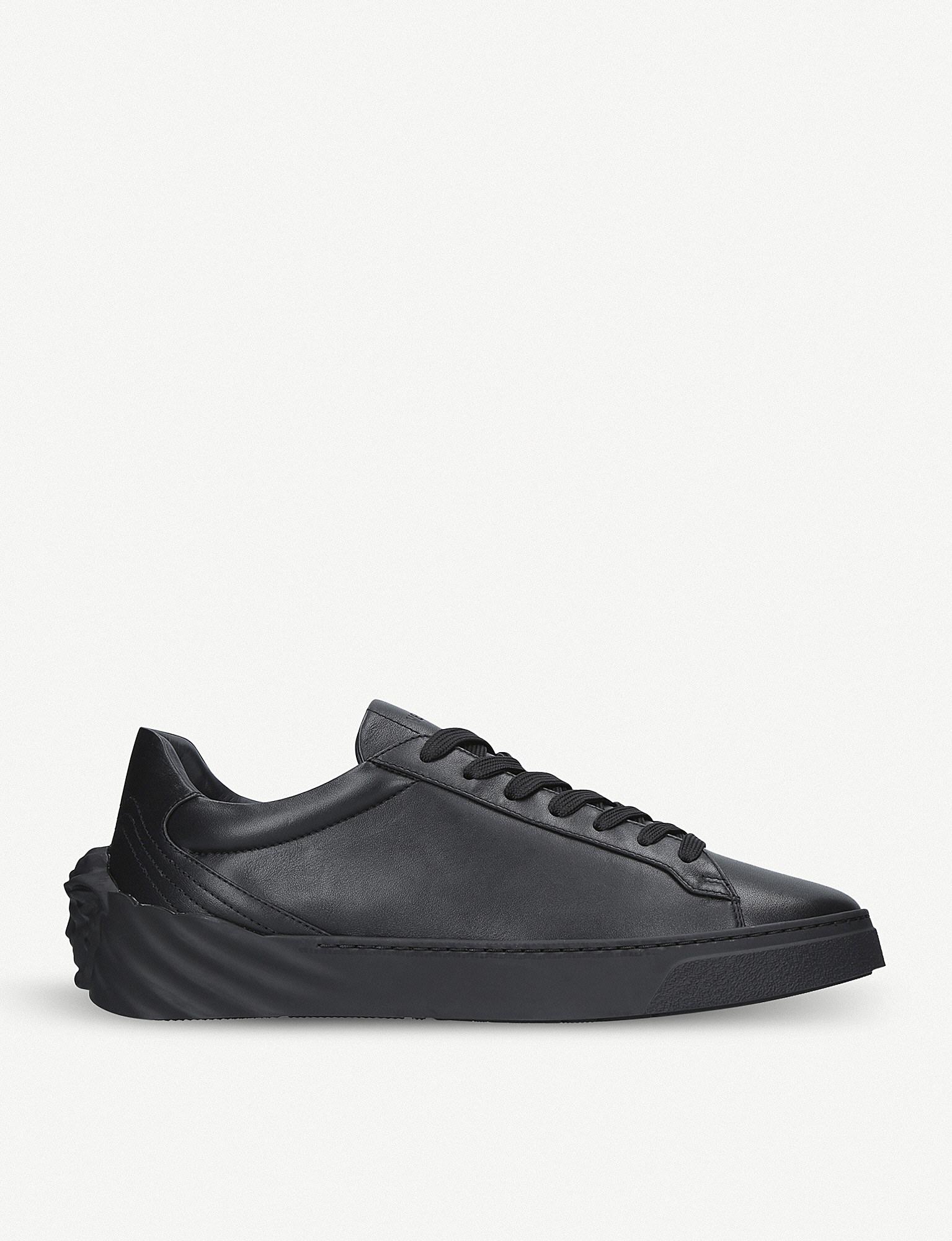 versace leather trainers