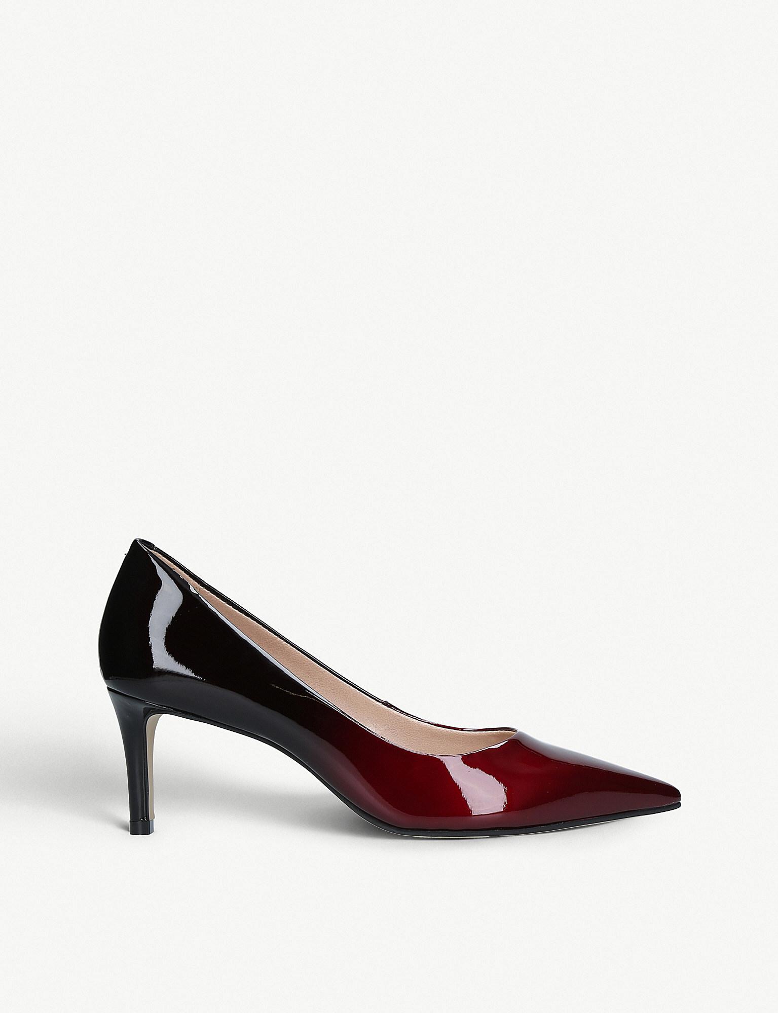 Carvela Kurt Geiger Synthetic Alulla Two-tone Patent Courts - Lyst