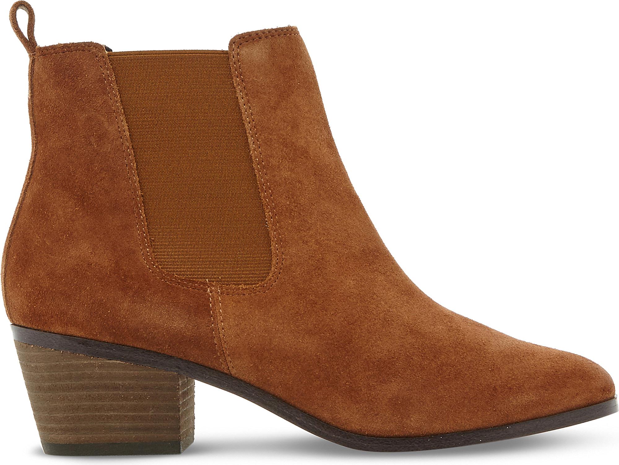 Steve Madden Radley Sm Suede Chelsea Boots in Tan-Suede (Brown) - Lyst