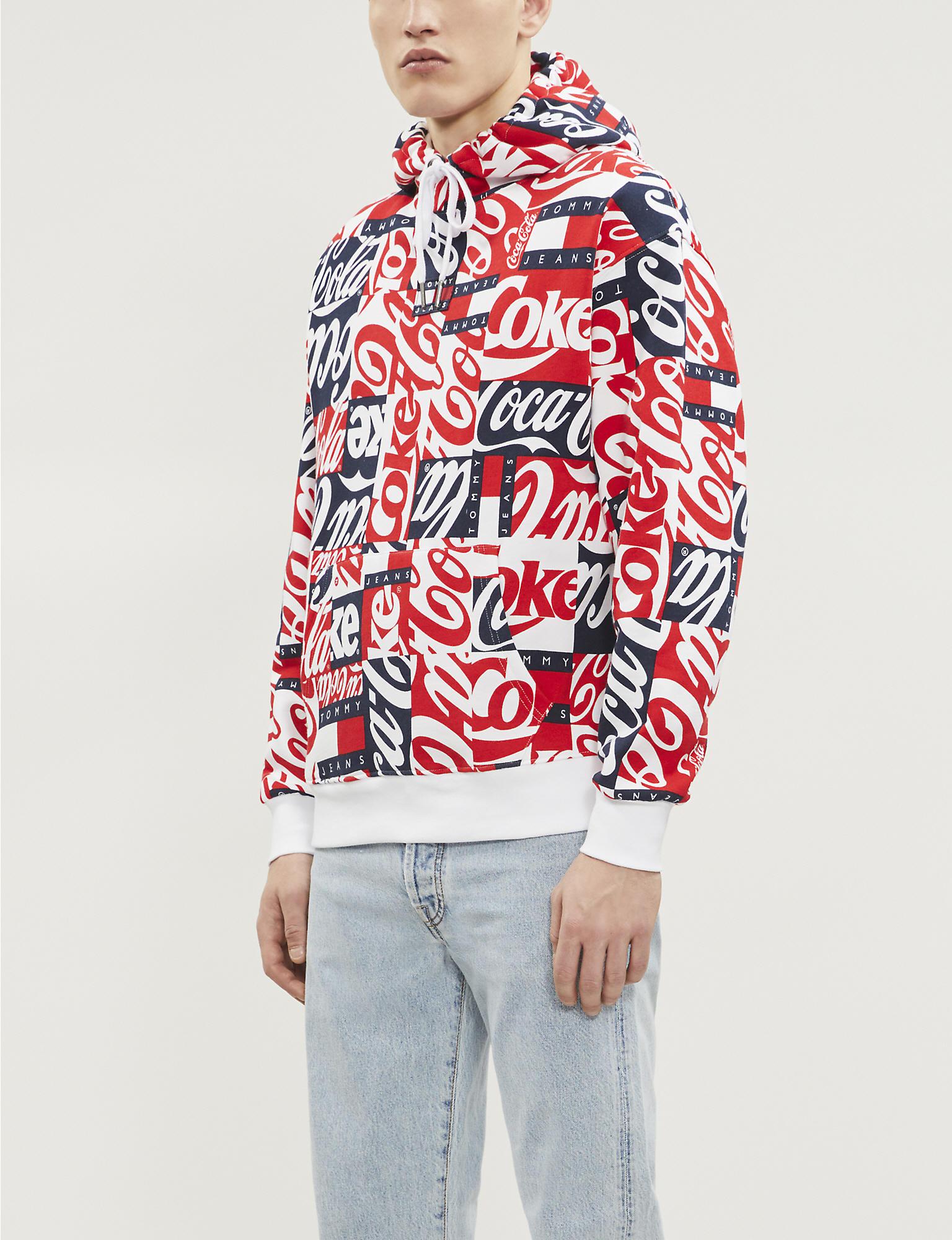 tommy hilfiger x coca cola hoodie