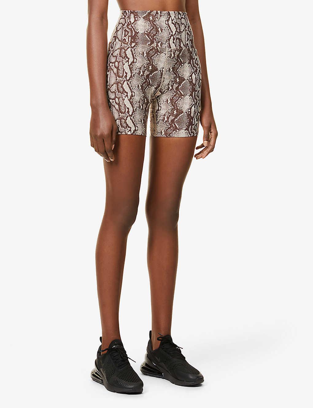 Snakeskin bike shorts Clearance
