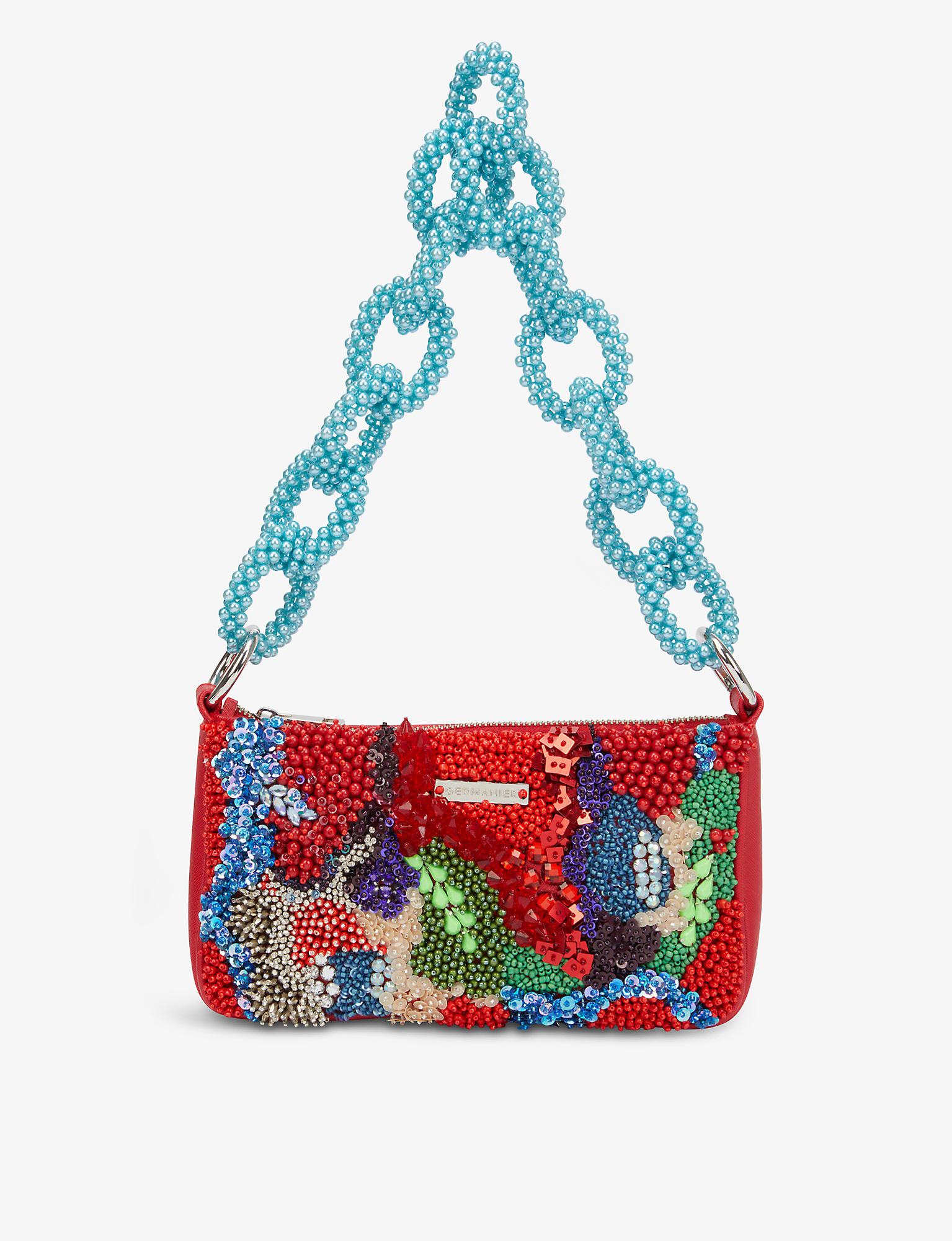 Up-cycled beads handbag – Germanier