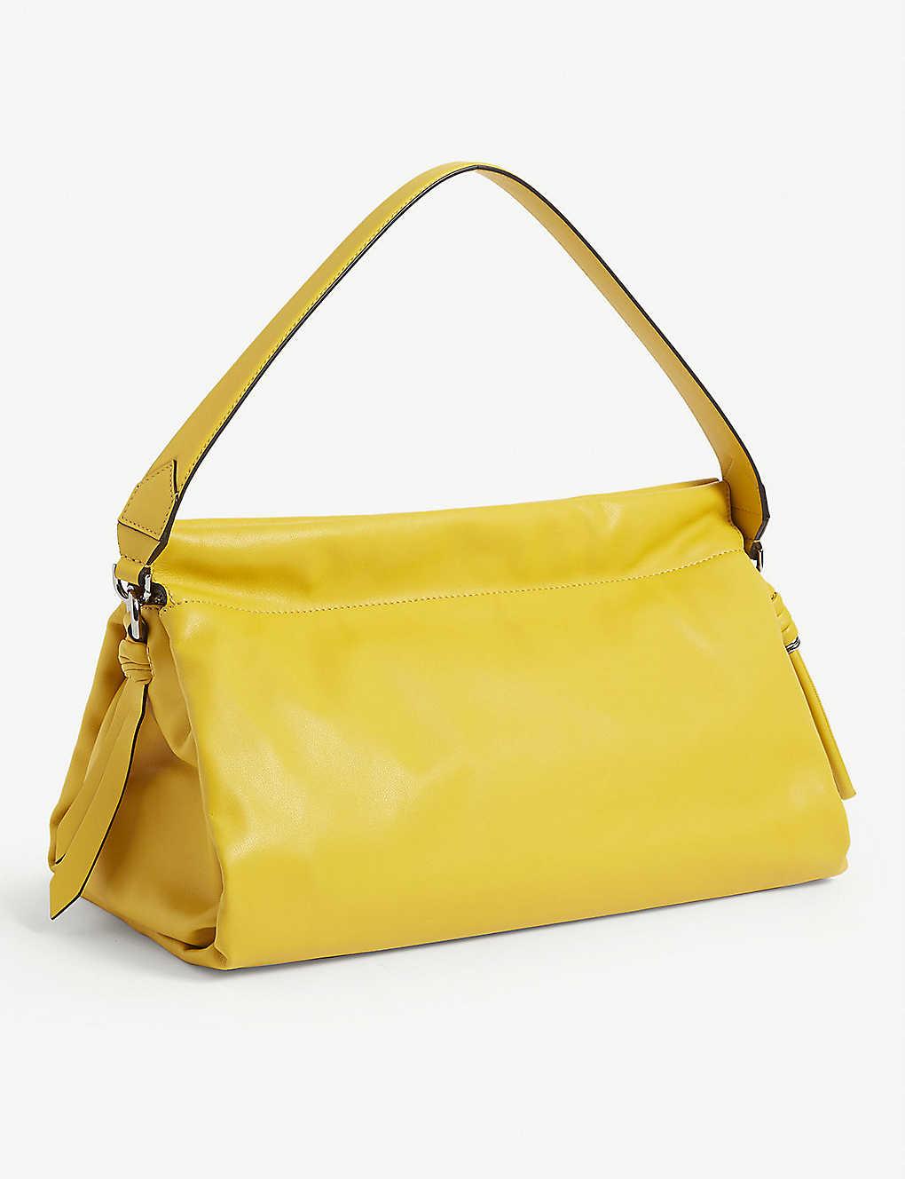 Givenchy Id93 Large Leather Shoulder Bag in Yellow Lyst