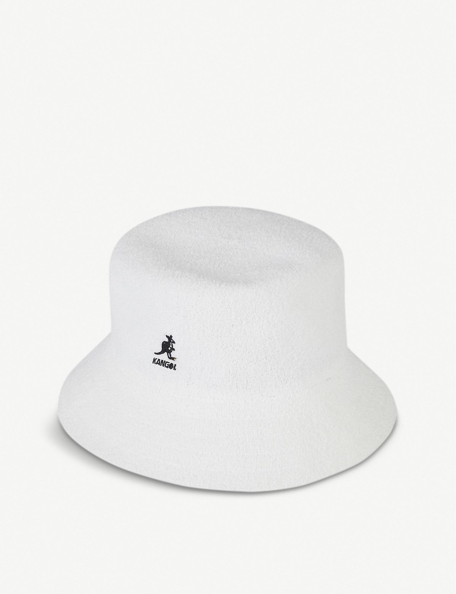 Kangol Bermuda Bucket Hat in White Lyst