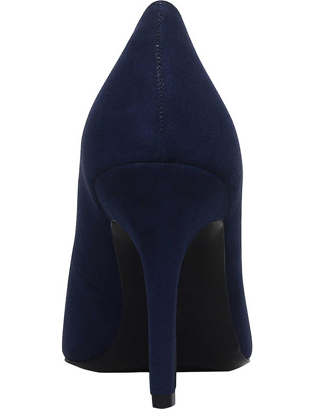 nine west navy court shoes