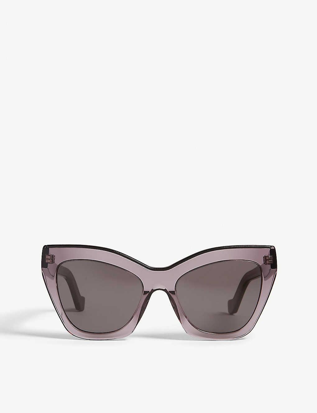 Loewe Lw40014u Cateyeframe Sunglasses in Grey (Gray) Lyst