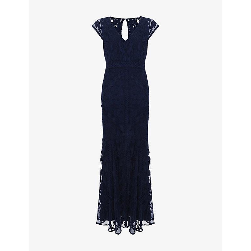 chinese dress ladies Zoya Tie-Up Back Lace Maxi Dress White Selfie Leslie