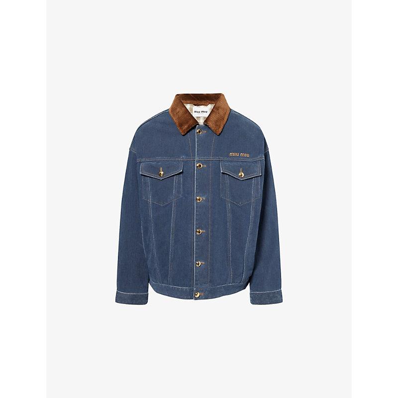 Miu Miu Jean and denim jackets for Women | Online Sale up to