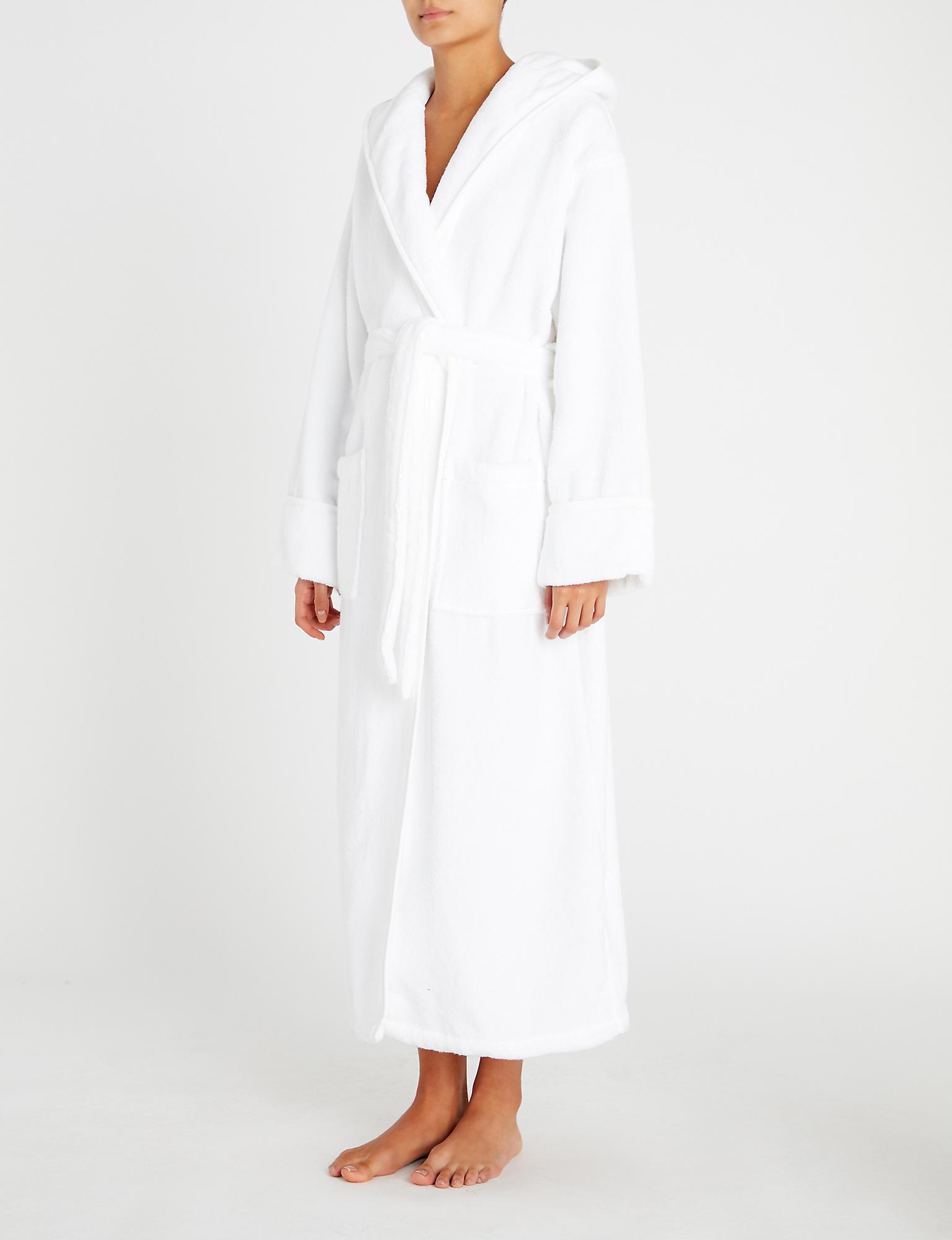 The White Company Unisex Hydrocotton Hooded Robe in White - Save 26% | Lyst