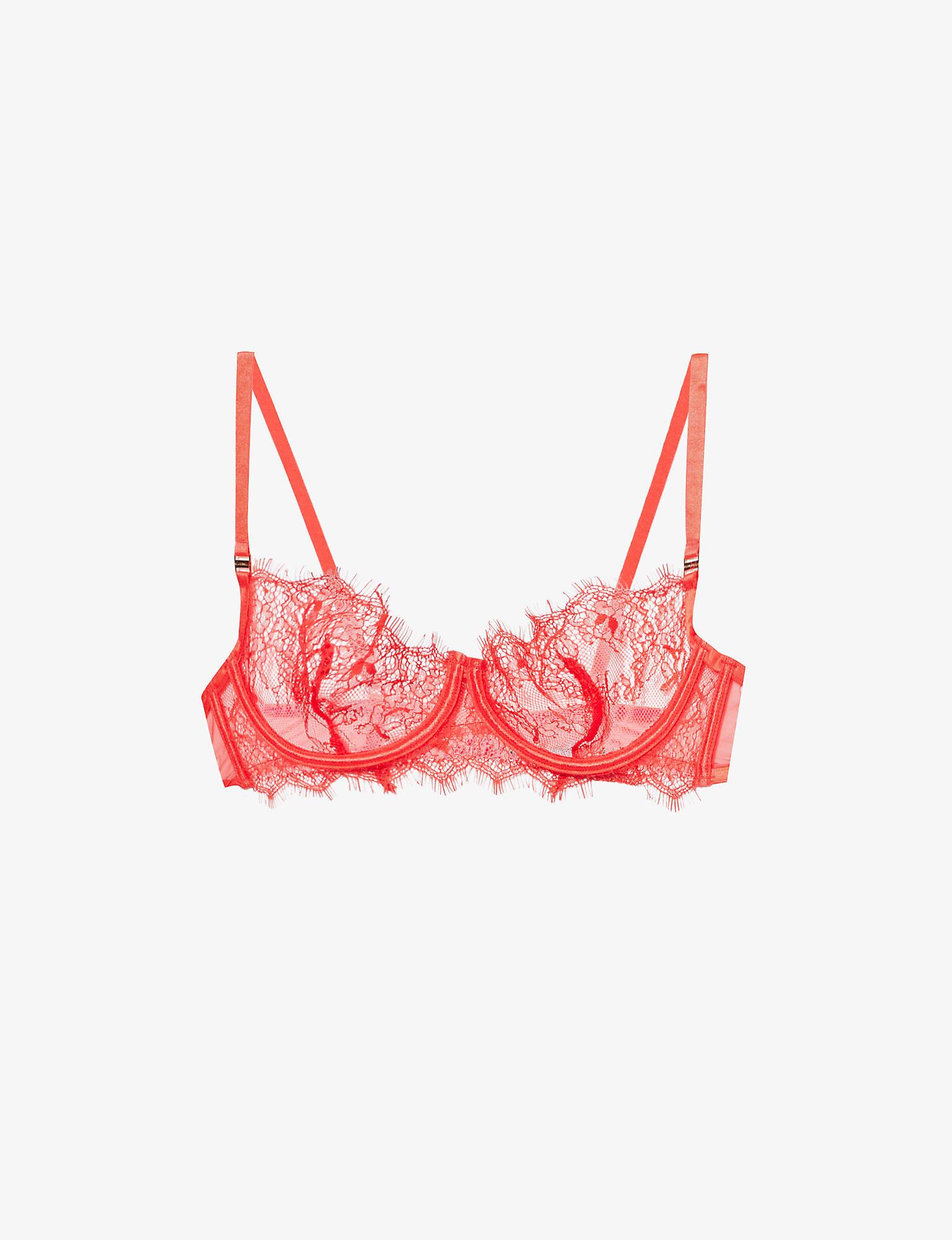 Bluebella Grace Floral-embroidered Lace Bra | Lyst