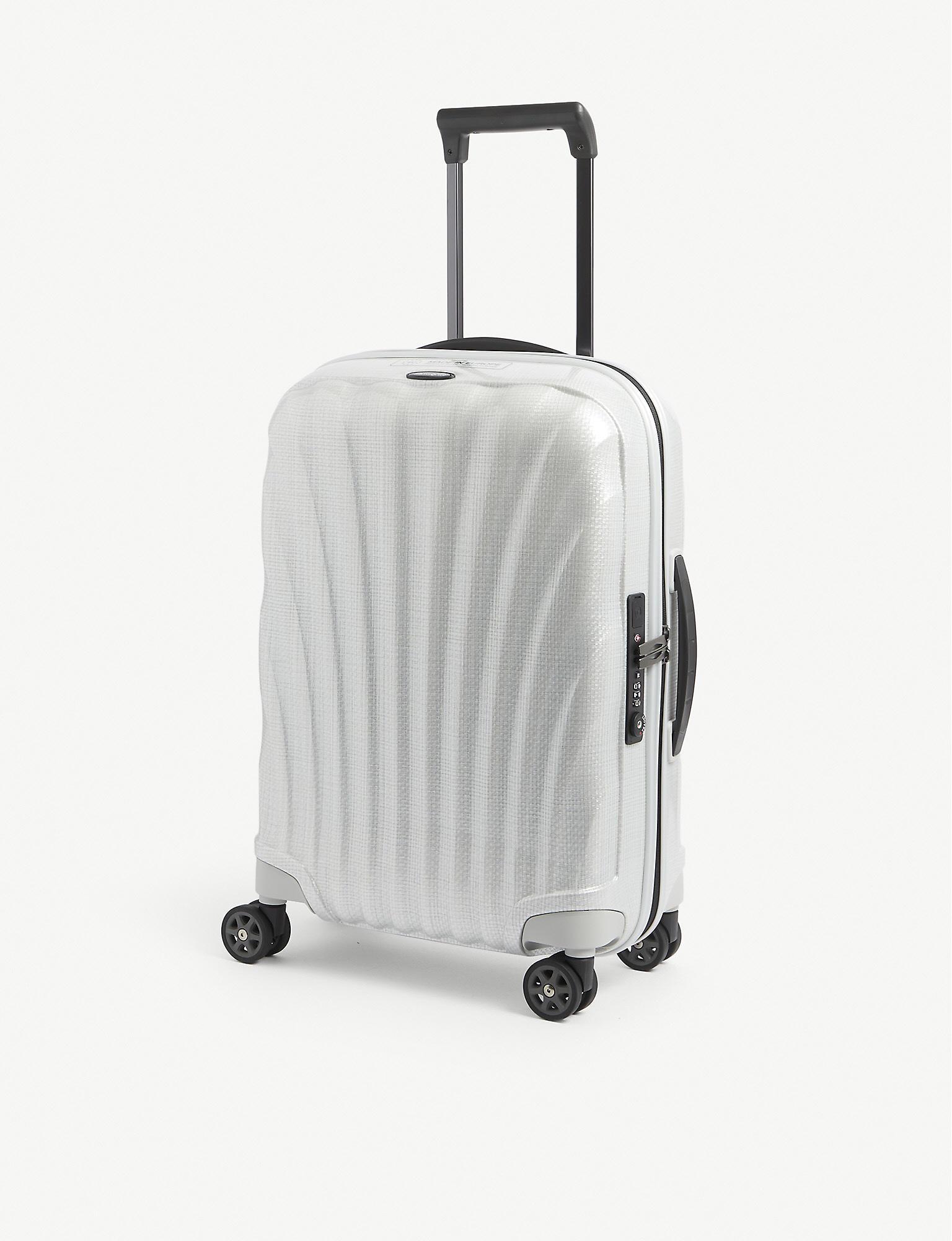 Samsonite C-lite Spinner Four-wheel Cabin Suitcase 55cm in White | Lyst