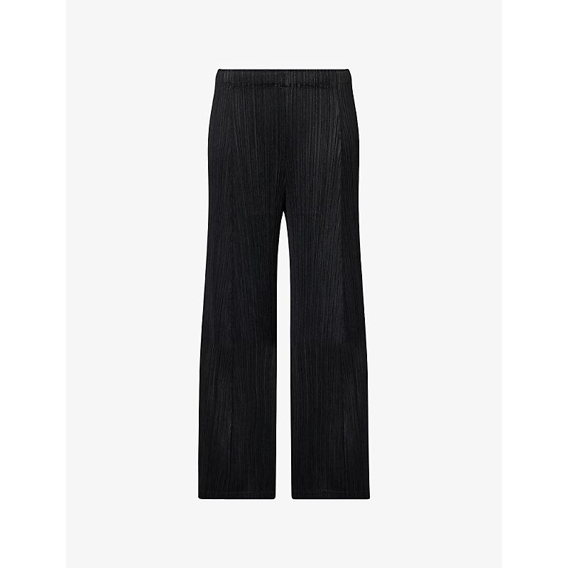PLEATS PLEASE ワイドパンツ PLEATS PLEASE ISSEY MIYAKE - 極美品 プリーツプリーズ