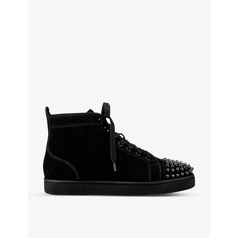 Louboutin black clearance trainers