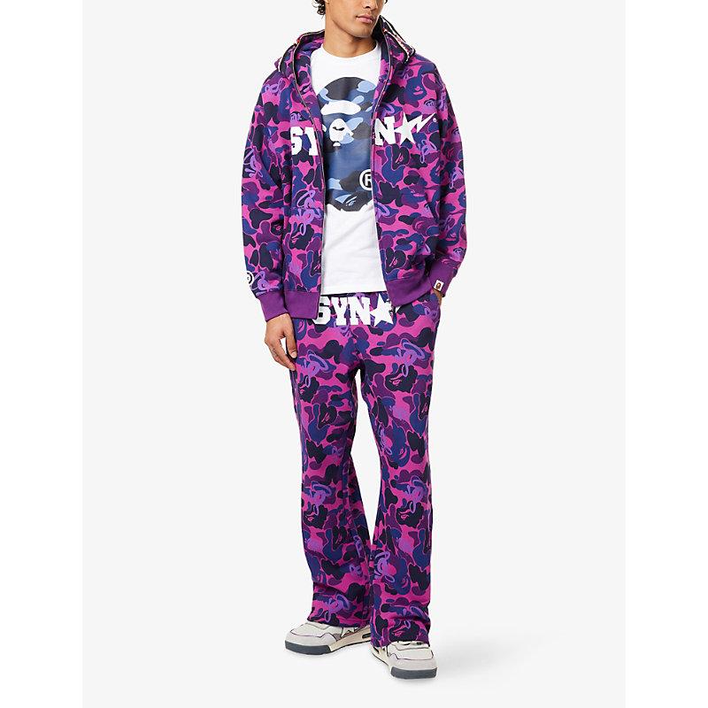 A Bathing Ape Bape X Spotify X Syna Camouflage-Print Cotton-Blend