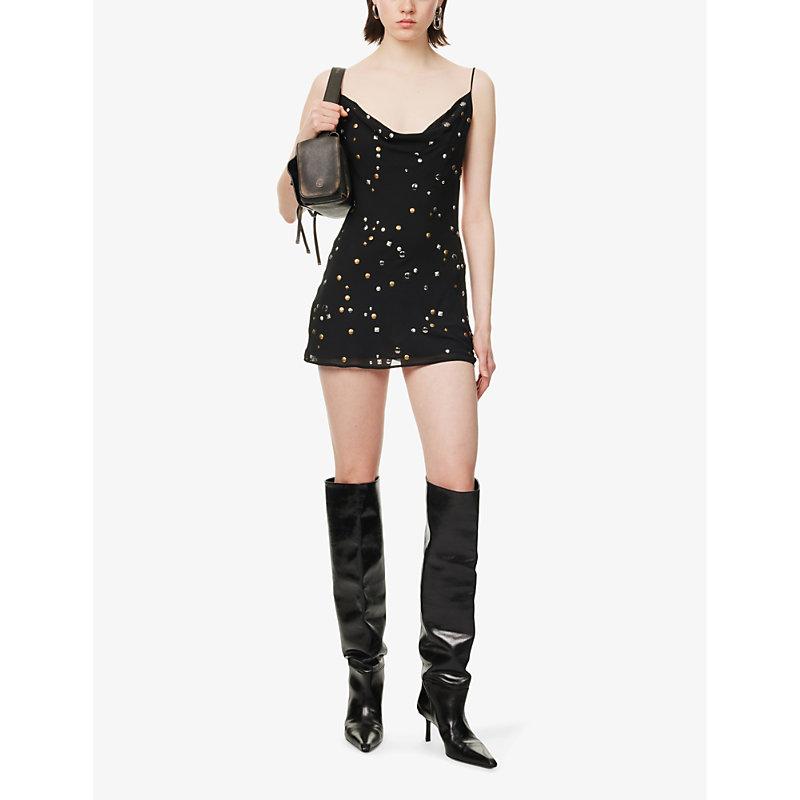 aje mirage beaded mini dress Asmarina Mini Dress | Mirage