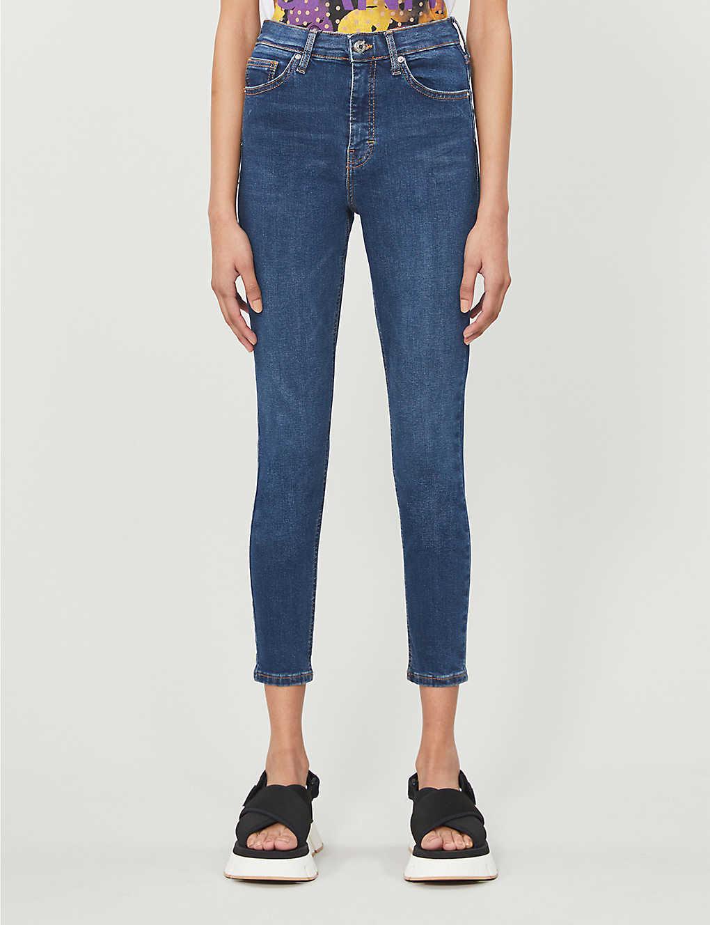 TOPSHOP Denim Jamie Skinny Jeans in 