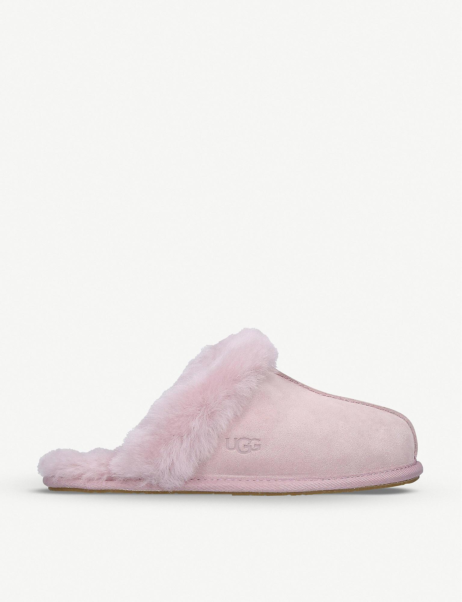 UGG Scuffette Ii Sheepskin Slippers in Pink | Lyst