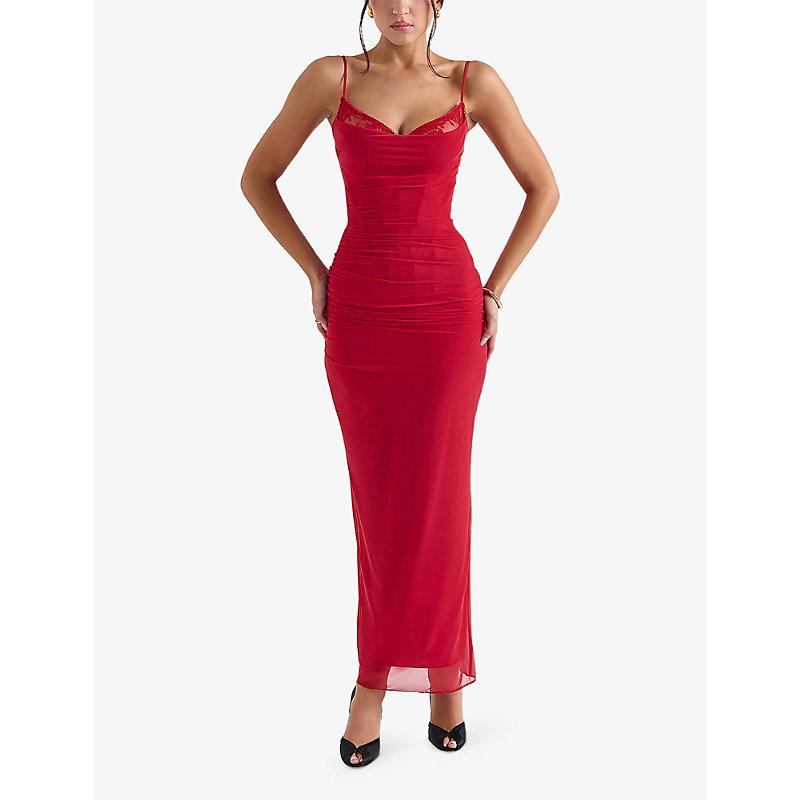 2 piece sequin dress Plus-Size Two-Piece Sequin Long Prom Dress by La Femme Black / 20W