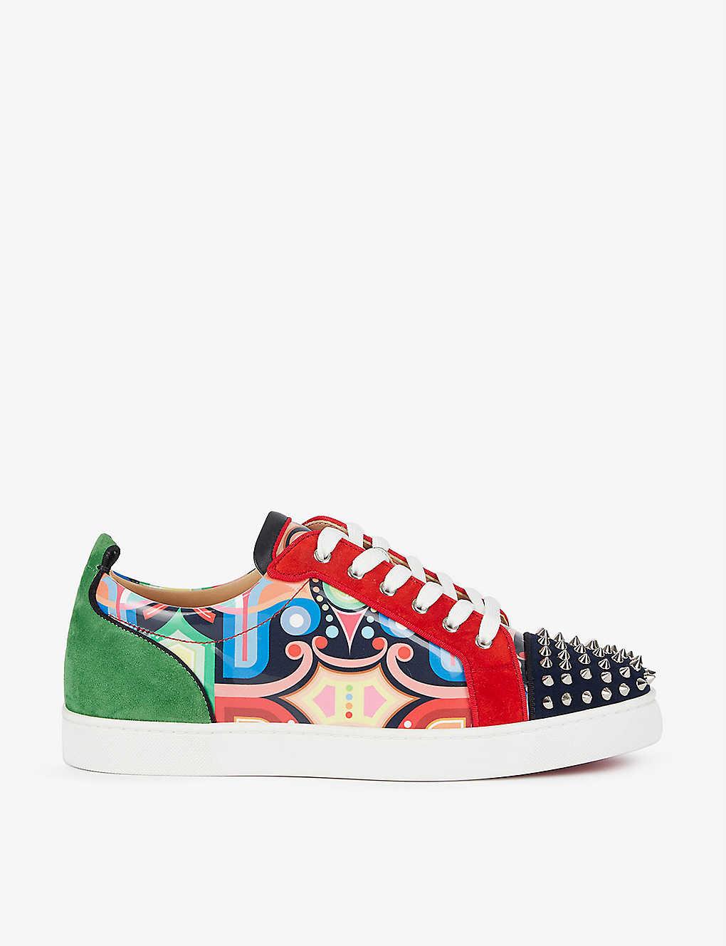 christian louboutin sneakers louis junior spikes