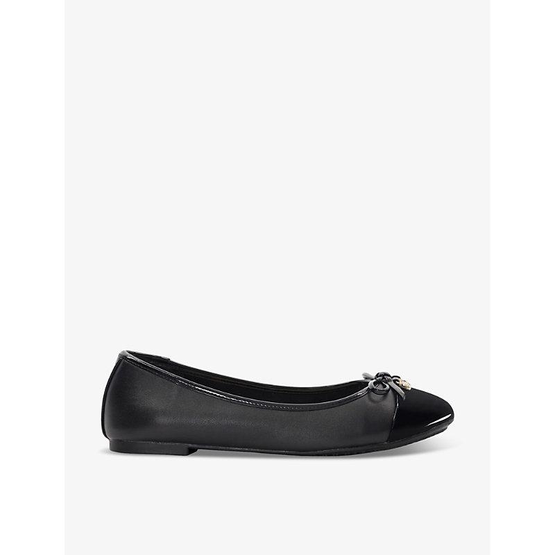 Dune black ballet pumps sale