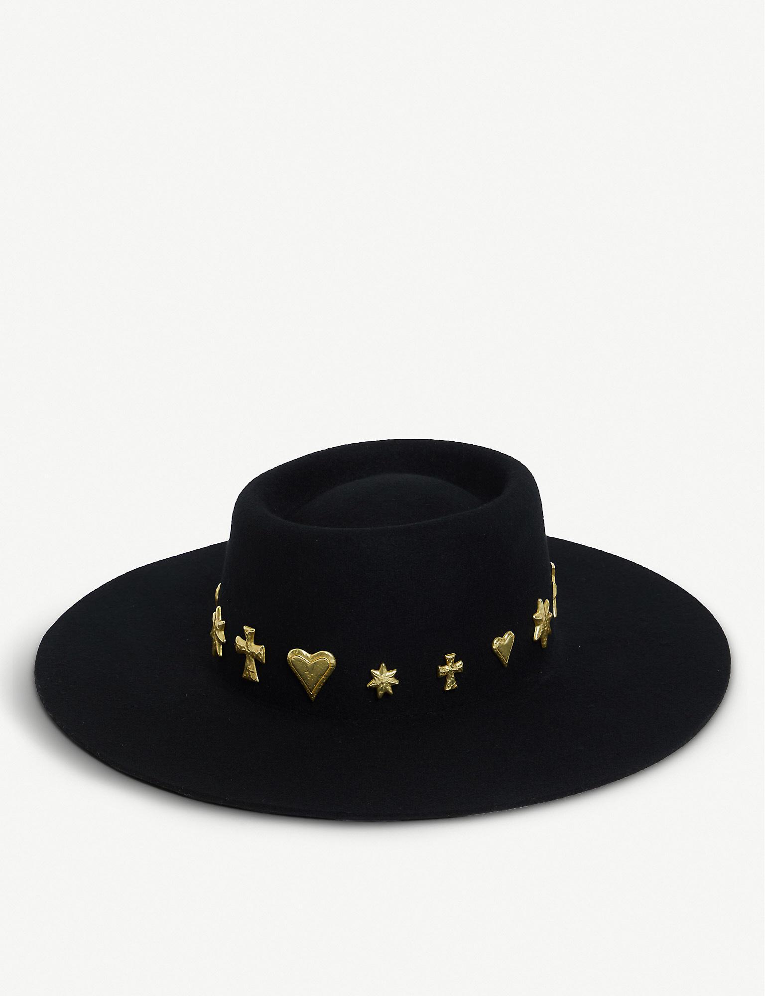 Lack of Color Celestial Boater Wool Hat 