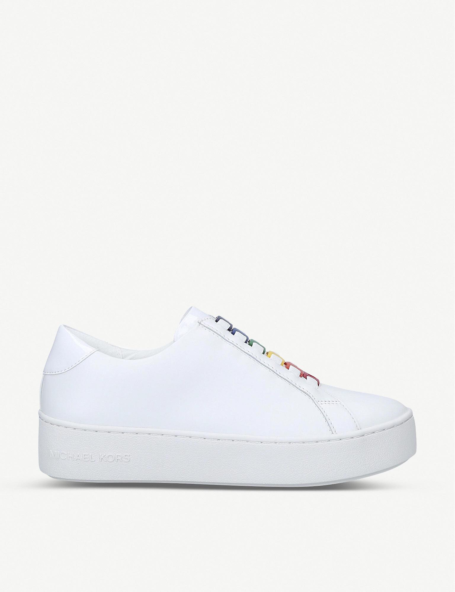 michael kors cameron leather sneaker