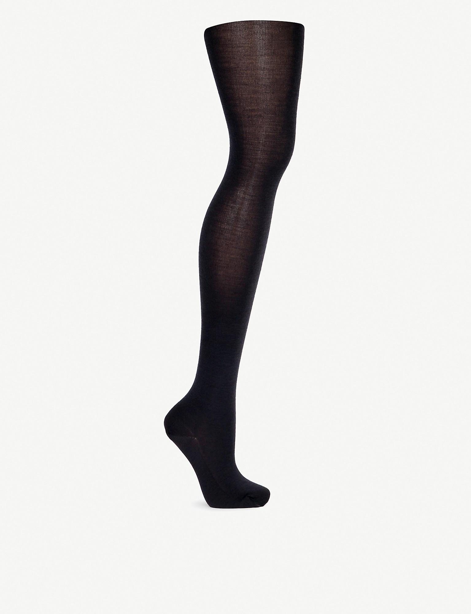 Wolford Merino Wool Tights in Grey (Gray) Lyst