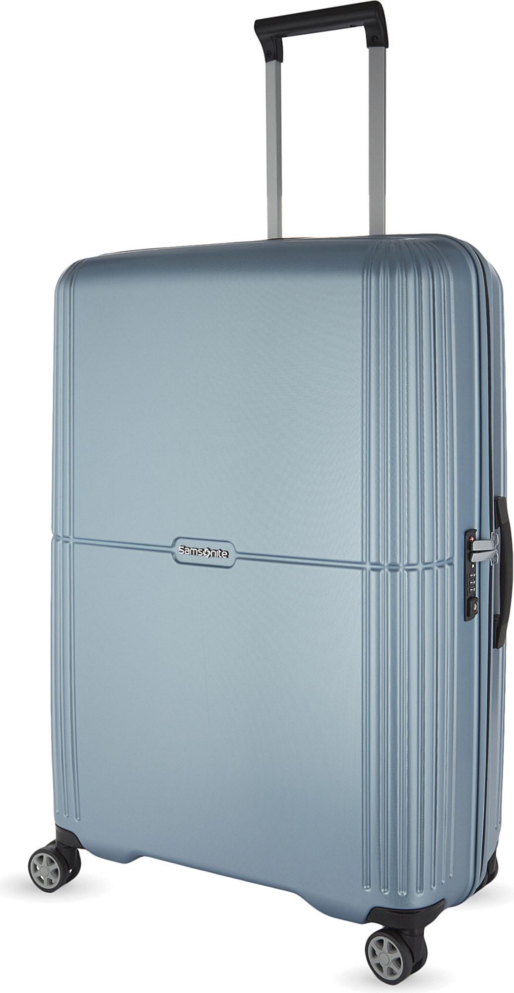 wanhoop Begraafplaats catalogus Samsonite Orfeo Spinner Suitcase 69cm in Blue | Lyst
