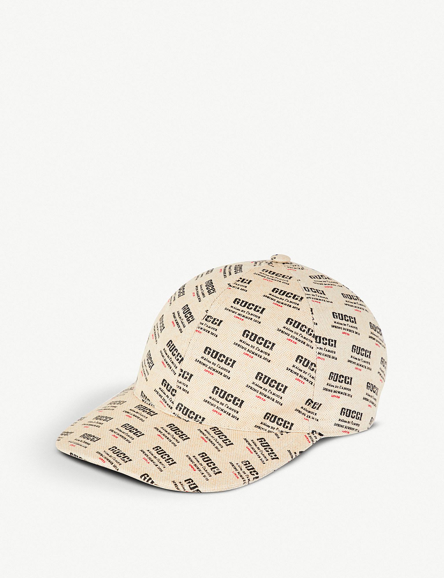 gucci tan hat