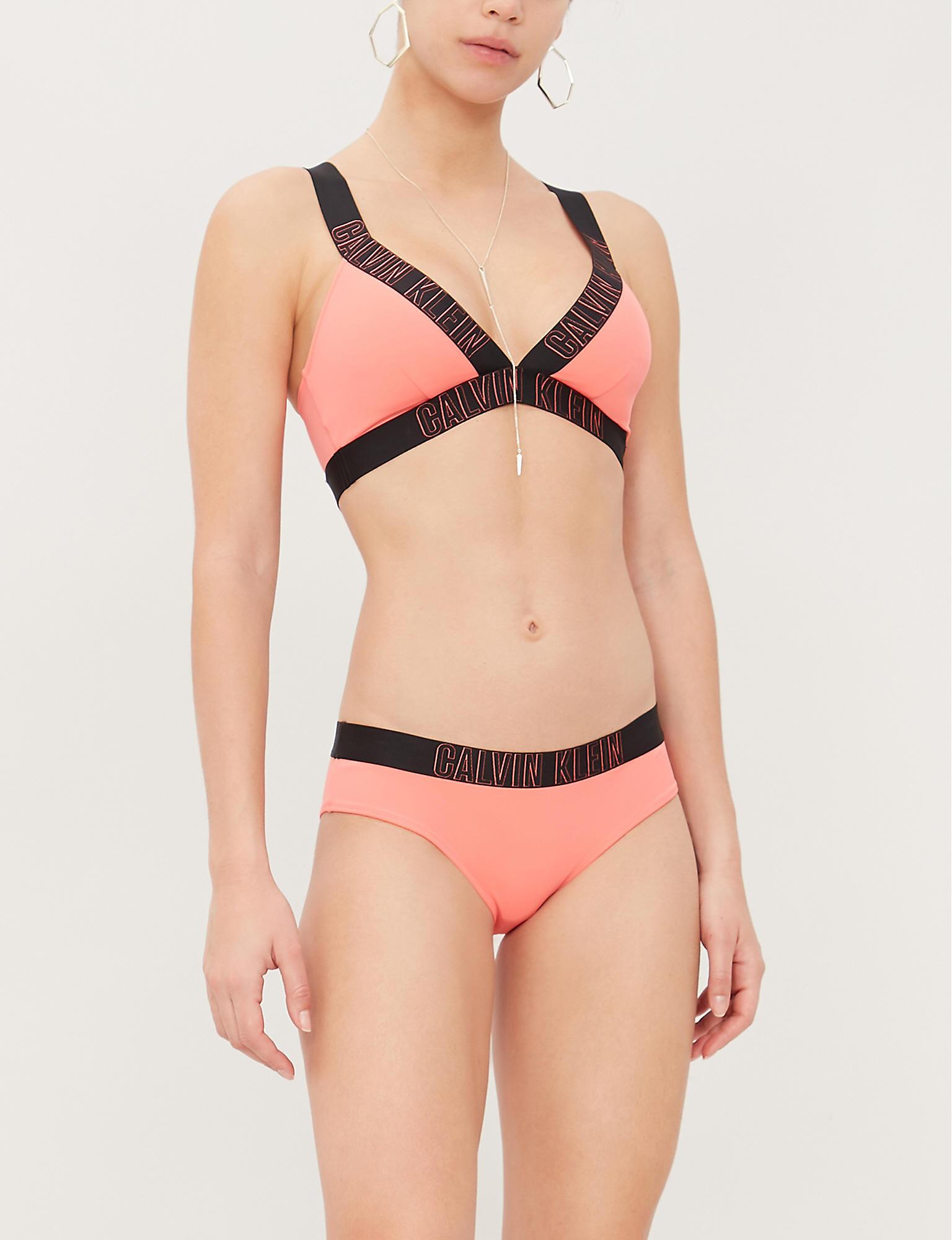 calvin klein bikini flamingo