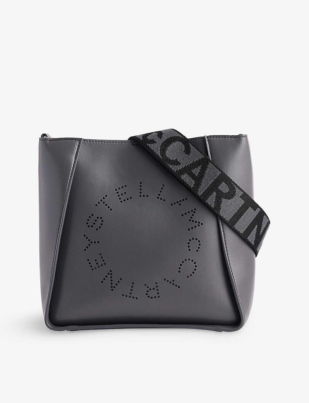 Stella mccartney logo discount circle bag white