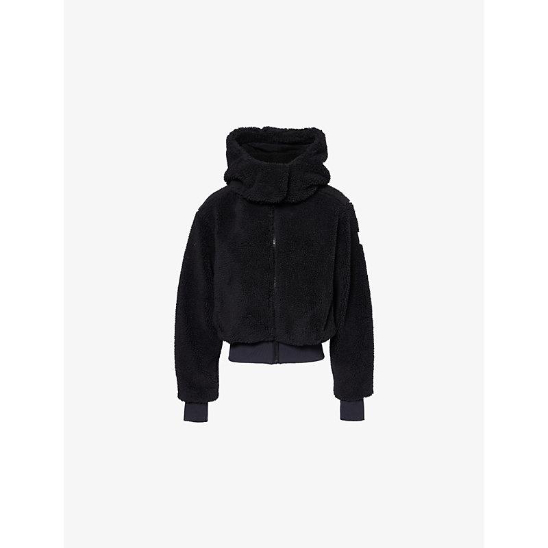 Alo foxy sherpa jacket black deals