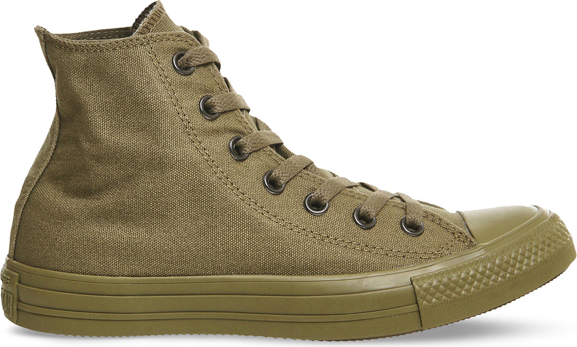olive converse high top