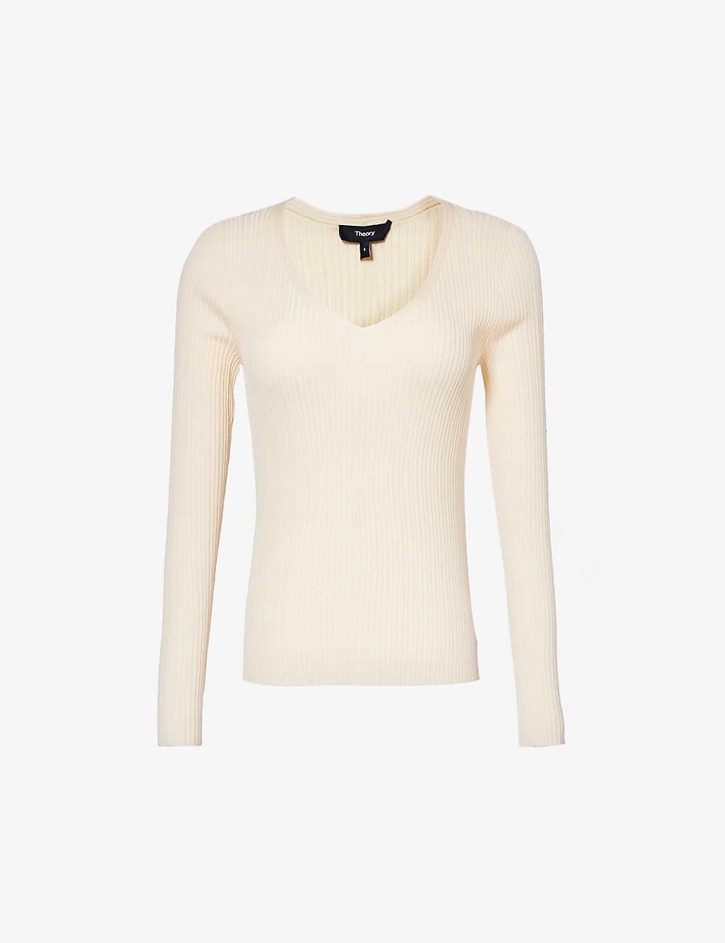Theory relaxed hotsell v neck pullover