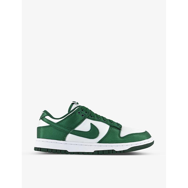 Ladies Green Mesh Trainer with Contrasting Sole