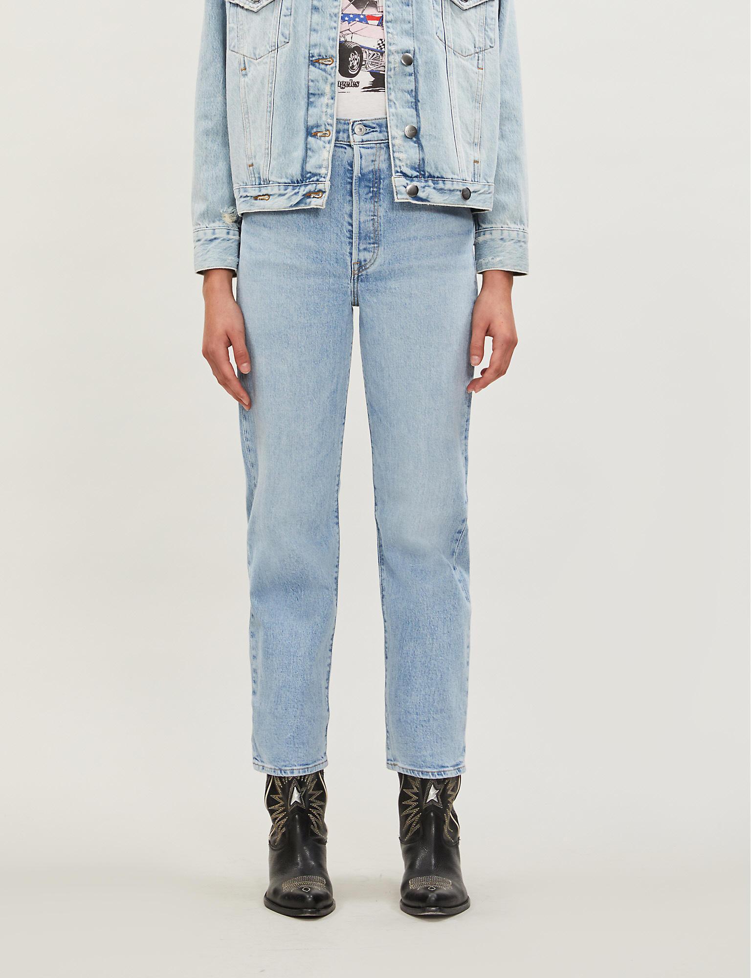 cropped jeans levi's