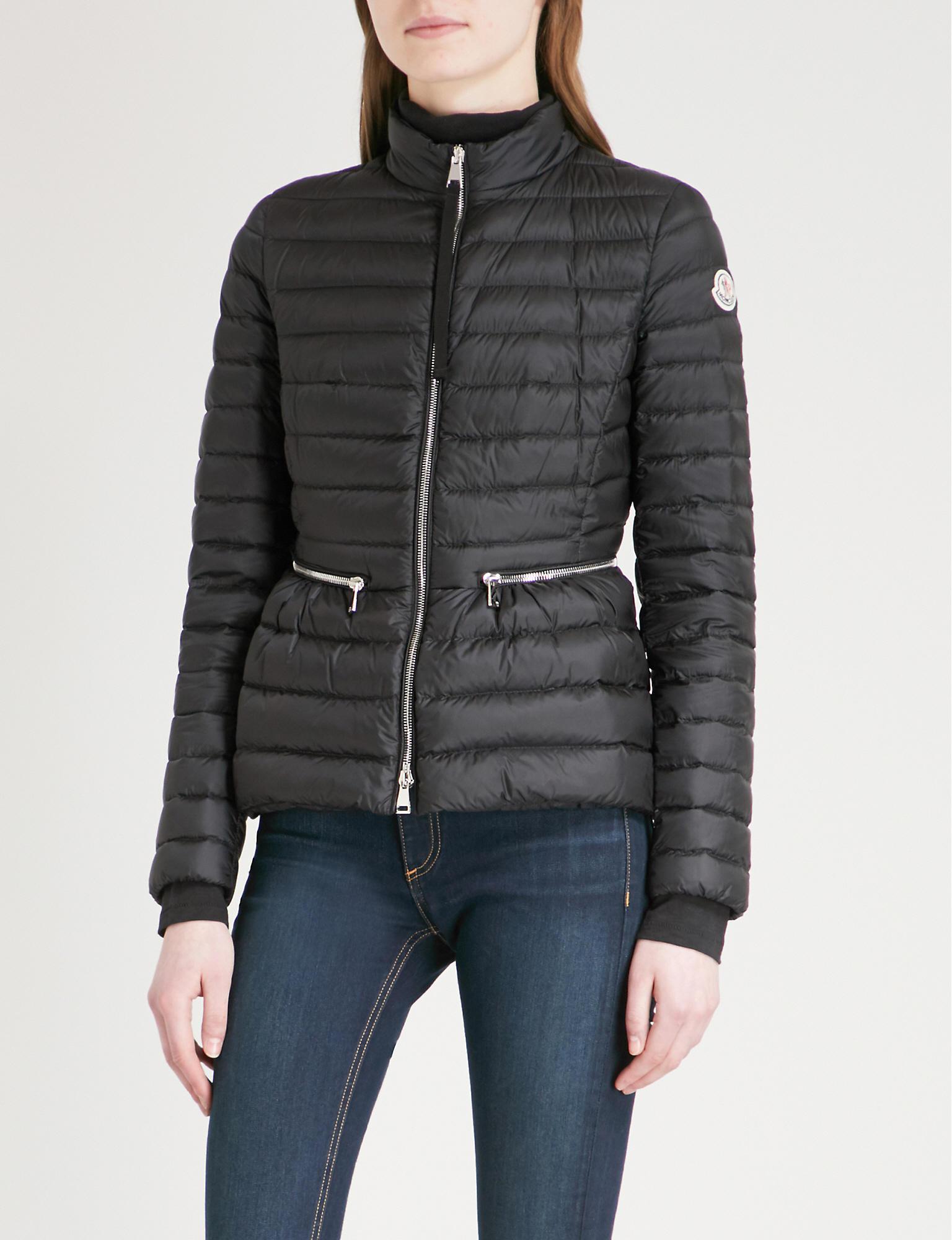 Moncler Goose Agate Shell-down Puffer Jacket in Black - Lyst
