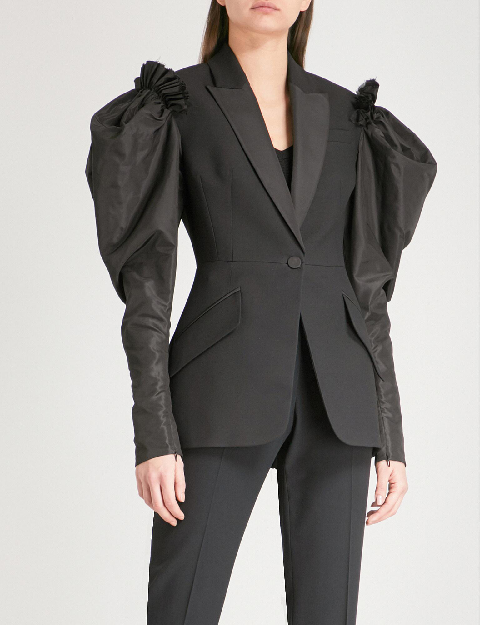 alexander mcqueen jacket womens