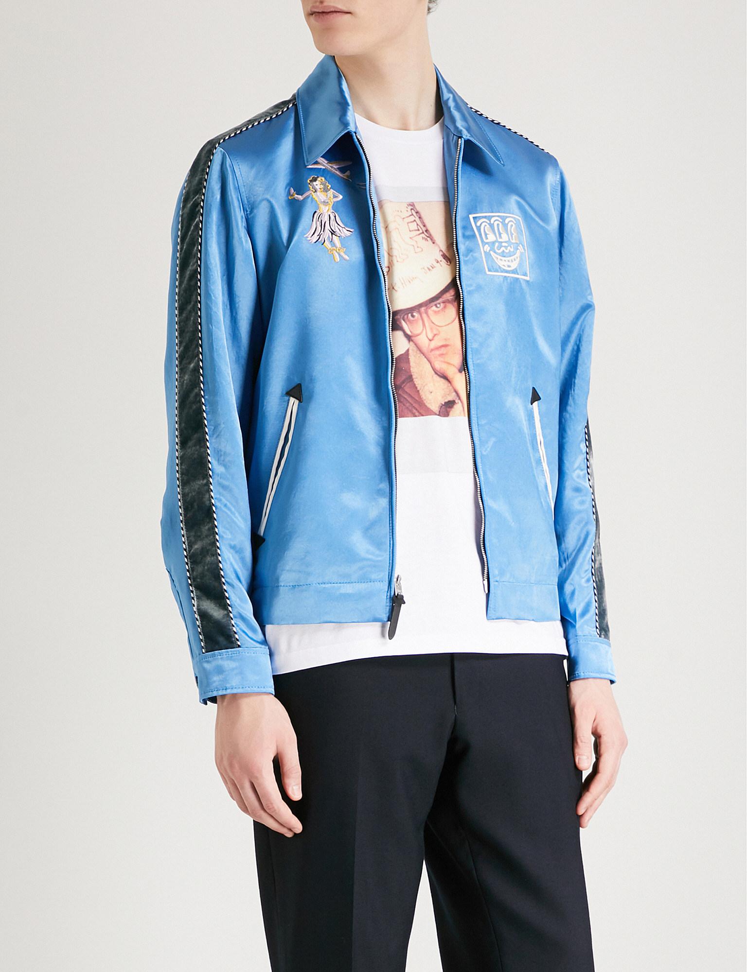 coach satin jacket