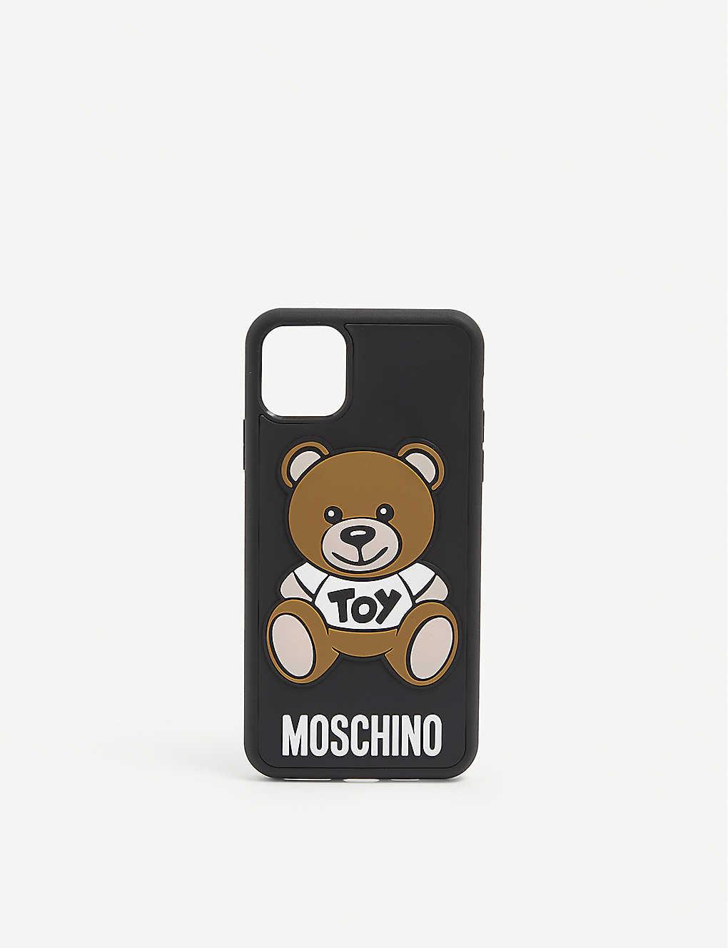 Moschino Teddy Toy Iphone 11 Max Case in Black - Lyst