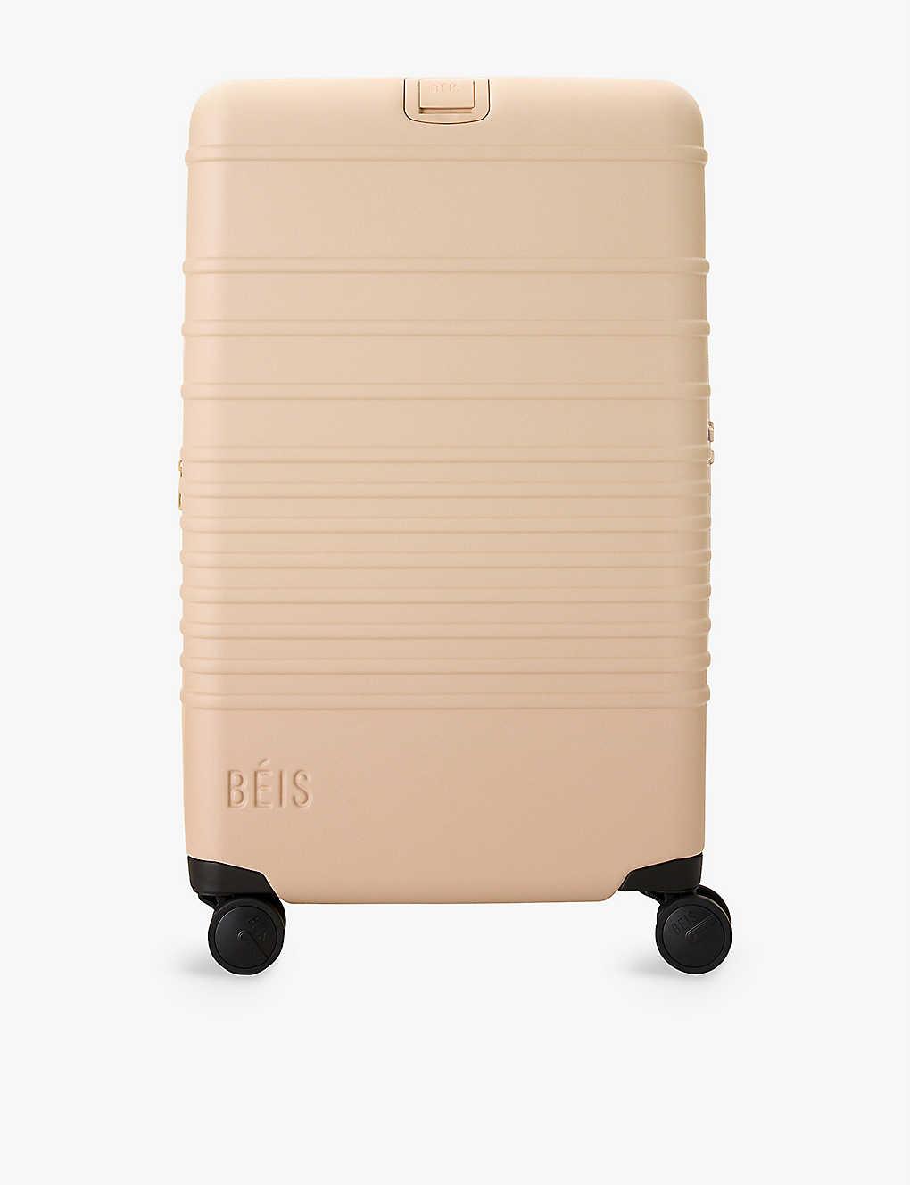 BEIS The Medium Check in Roller Hard shell Suitcase in Natural Lyst UK