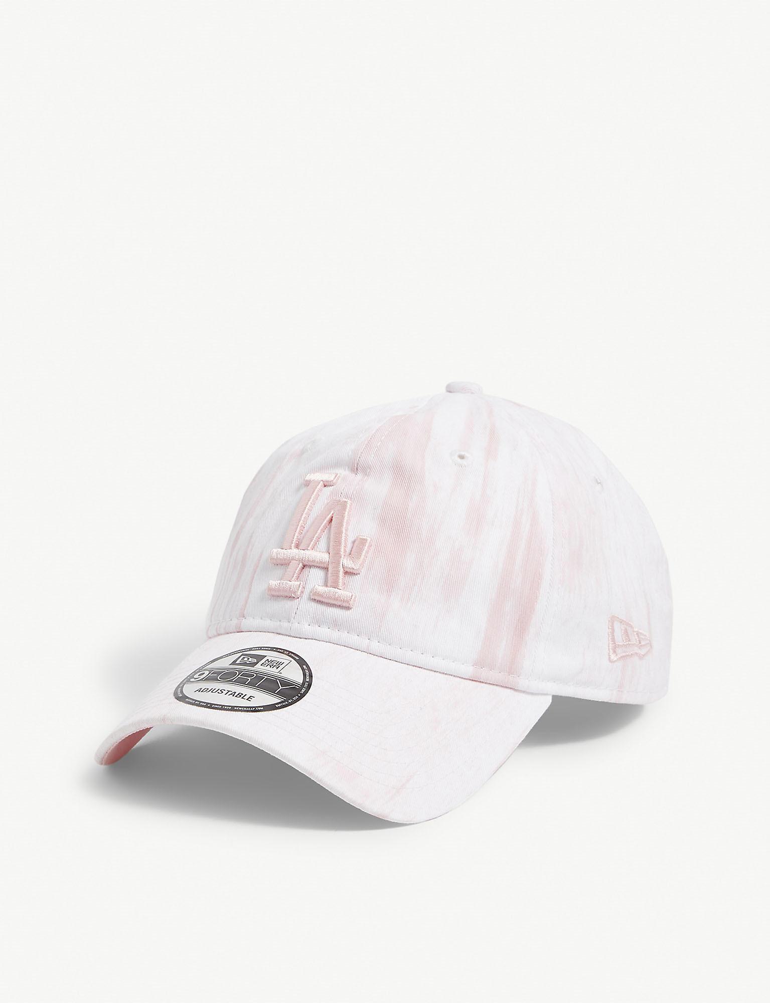 tie dye dodgers hat