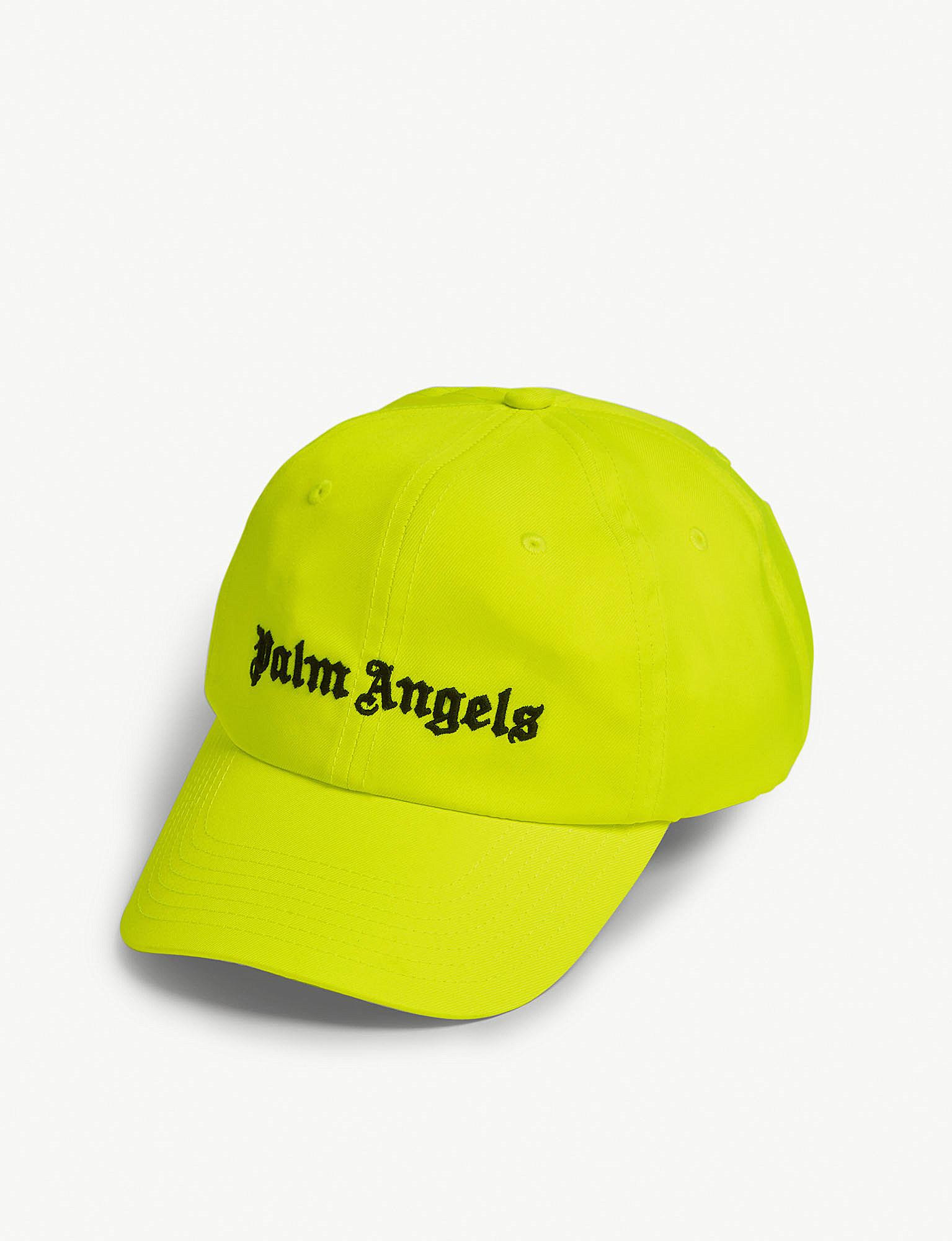 palm angels neon hat
