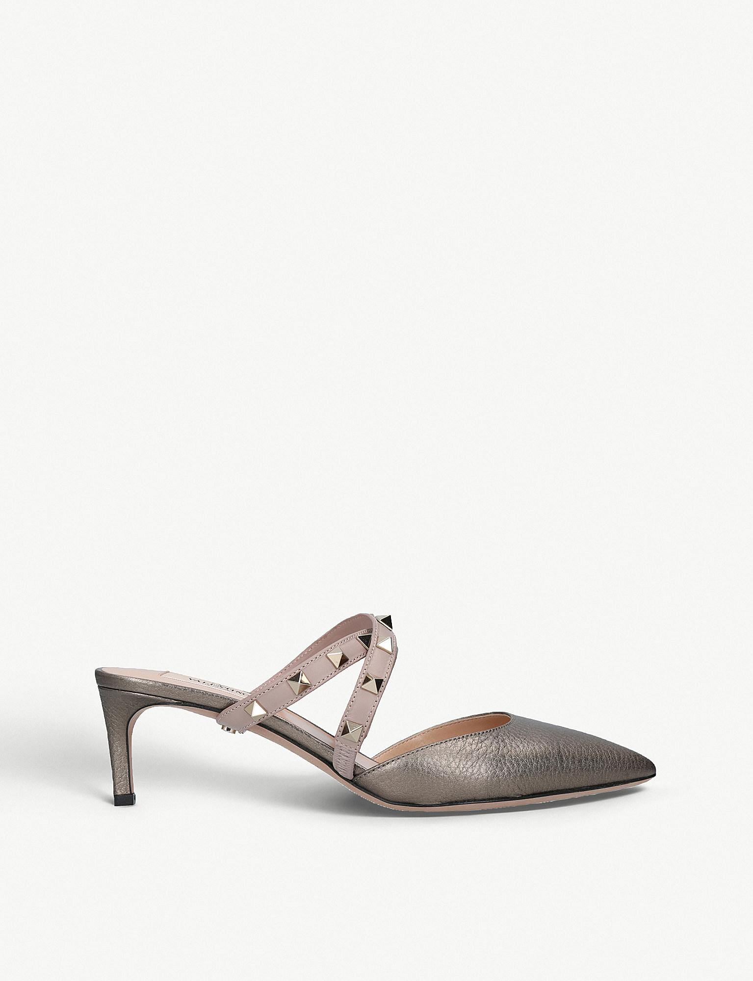 valentino studwrap mules