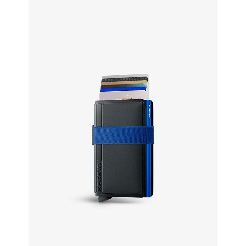 Secrid Bandwallet Logo-embossed Aluminium Wallet in Blue | Lyst