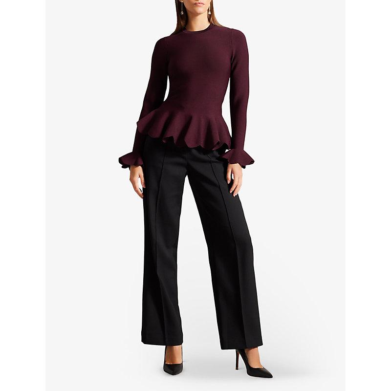 Ted baker peplum top cheap