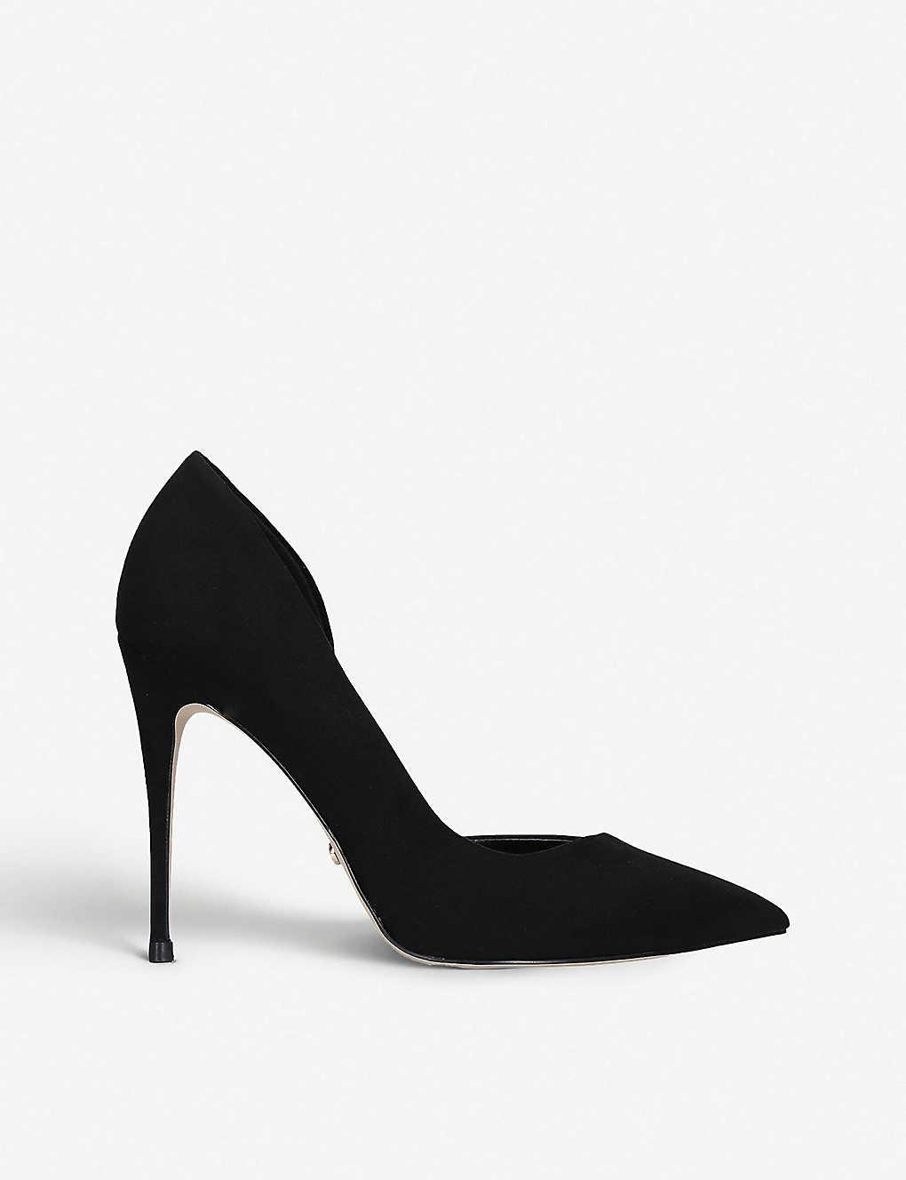 pink ankle strap